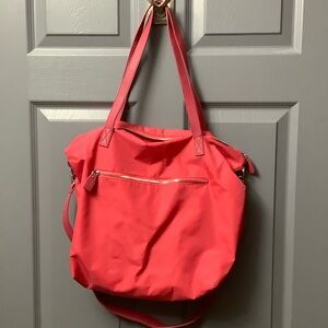 Old Navy Vibrant Pink Tote Bag